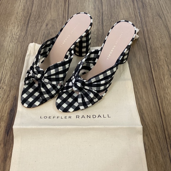 Loeffler Randall Shoes - Loeffler Randall Coco knotted sandal gingham size 8